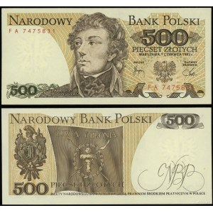 Poland, 500 zloty, 1.06.1982