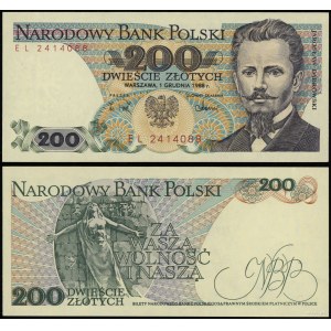 Polen, 200 Zloty, 1.12.1988