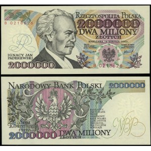 Poland, 2,000,000 zloty, 14.08.1992