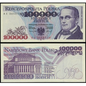 Poland, 100,000 zloty, 16.11.1993