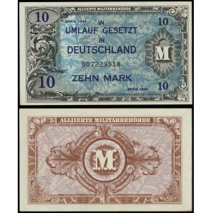 Germany, occupation voucher for 10 marks, 1944
