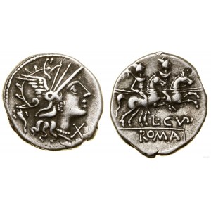 Republika Rzymska, denar, 119 pne, Rzym