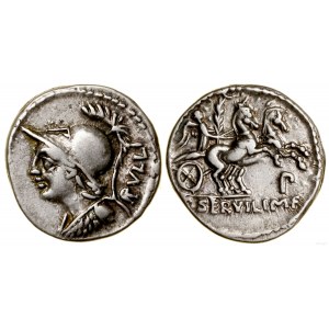Republika Rzymska, denar, 100 pne, Rzym
