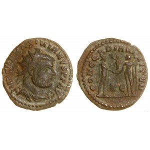Cesarstwo Rzymskie, antoninian bilonowy, 295-299, Cyzicus