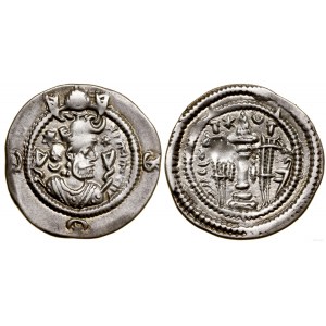 Persia, drachma, 25th year of reign, DA mint