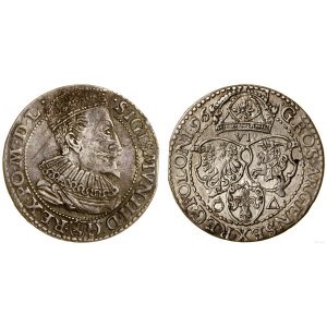 Polen, Sechspfennig, 1596, Malbork