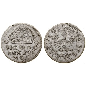 Polen, Pfennig, 1609, Krakau