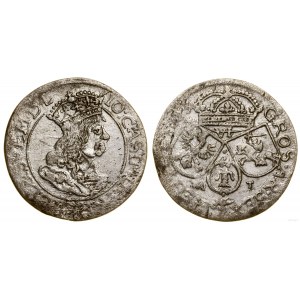 Poland, sixpence, 1663 AT, Kraków