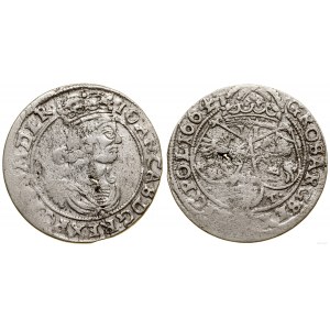 Poland, sixpence, 1664 AT, Bydgoszcz
