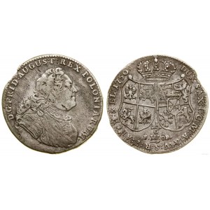 Poland, 1/6 thaler (4 pennies), 1750 FWôF, Dresden