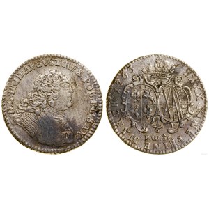 Poland, 1/6 thaler (4 pennies), 1763 FWôF, Dresden