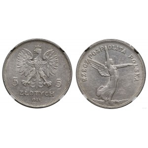 Poland, 5 gold, 1928, Brussels