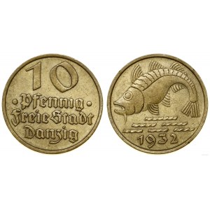 Poland, 10 fenigs, 1932, Berlin
