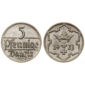 Poland, 5 fenig, 1923, Berlin