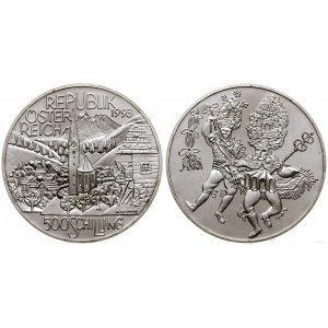 Austria, 500 szylingów, 1993, Wiedeń