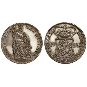 Niderlandy, 1/4 guldena (5 stuiverów), 1759
