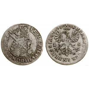 Niemcy, ort, 1698 SD, Królewiec