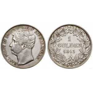 Germany, 1 guilder, 1843