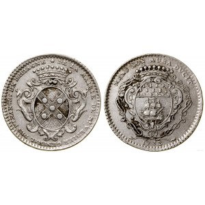 France, commemorative token, 1732