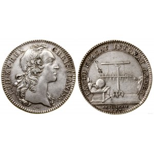 France, commemorative token, 1754
