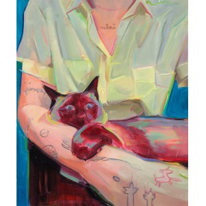 Sara Winkler (b. 1995, Poznań), The Cat and its Seppe, 2022