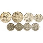 Estonia 1 - 10 Marka (1922-1925) Lot of 8 Coins