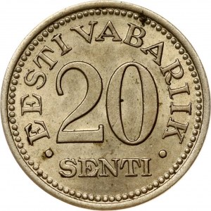 Estonia 20 Senti 1935