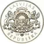 Latvia 10 Latu 1994 Dedicated to the Atlanta Olympic