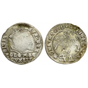 Lithuania Polish Grosz 1546 Vilnius - date in circle (RR) - Depicted in catalogue