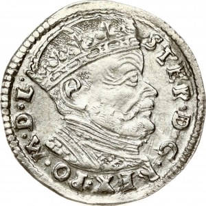 Lithuania Trojak 1585 Vilnius (R) Big Head