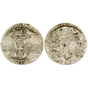Lithuania Dwudenar 1611 Vilnius (RRR) - III and Broad Knight