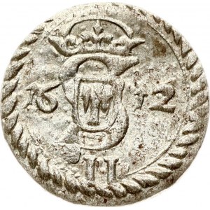 Lithuania Dwudenar 1612 Vilnius (R2) Broad Knight