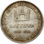 Lithuania 10 Litų (1918-1938) 20th Anniversary of Republic