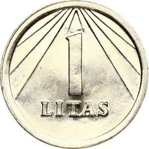 Lithuania 1 Litas 1991