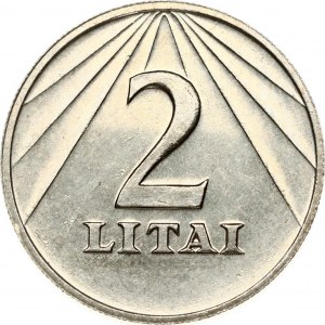 Lithuania 2 Litai 1991