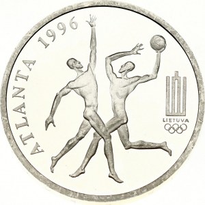 Lithuania 50 Litų 1996 LMK XXVI Olympic Games in Atlanta