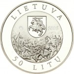 Lithuania 50 Litų 2006 1831 Uprising & Birth of Emilija Pliaterytė