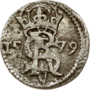 Poland Courland Lithuanian Dwudenar 1579 (R4) Mitawa