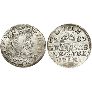 Poland Trojak 1585 Riga (R)