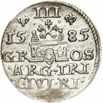 Poland Trojak 1585 Riga (R)