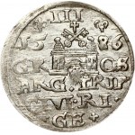 Poland Trojak 1586 Riga (R)