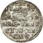 Poland Trojak 1595 Riga (R) LIV