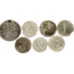 Poland Grosz - Szostak (1621-1626) Lot of 7 Coins