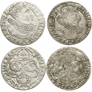 Poland Szostak 1625 & 1626 Lot of 2 Coins