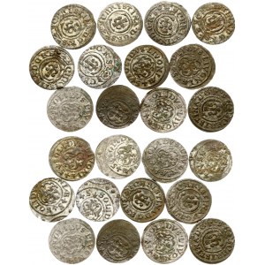 Poland Schilling 1645 Swedish Riga Lot of 12 Coins