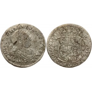 Poland Ort 1677 SB (R)