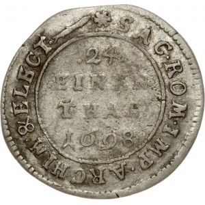 Poland SAXONY 1/24 Thaler 1698 EPH