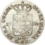 Poland Zloty (4 Groszy) 1791 EB