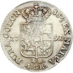 Poland Zloty (4 Groszy) 1791 EB