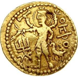 Kushan Empire AU Stater ND (160-190 AD)